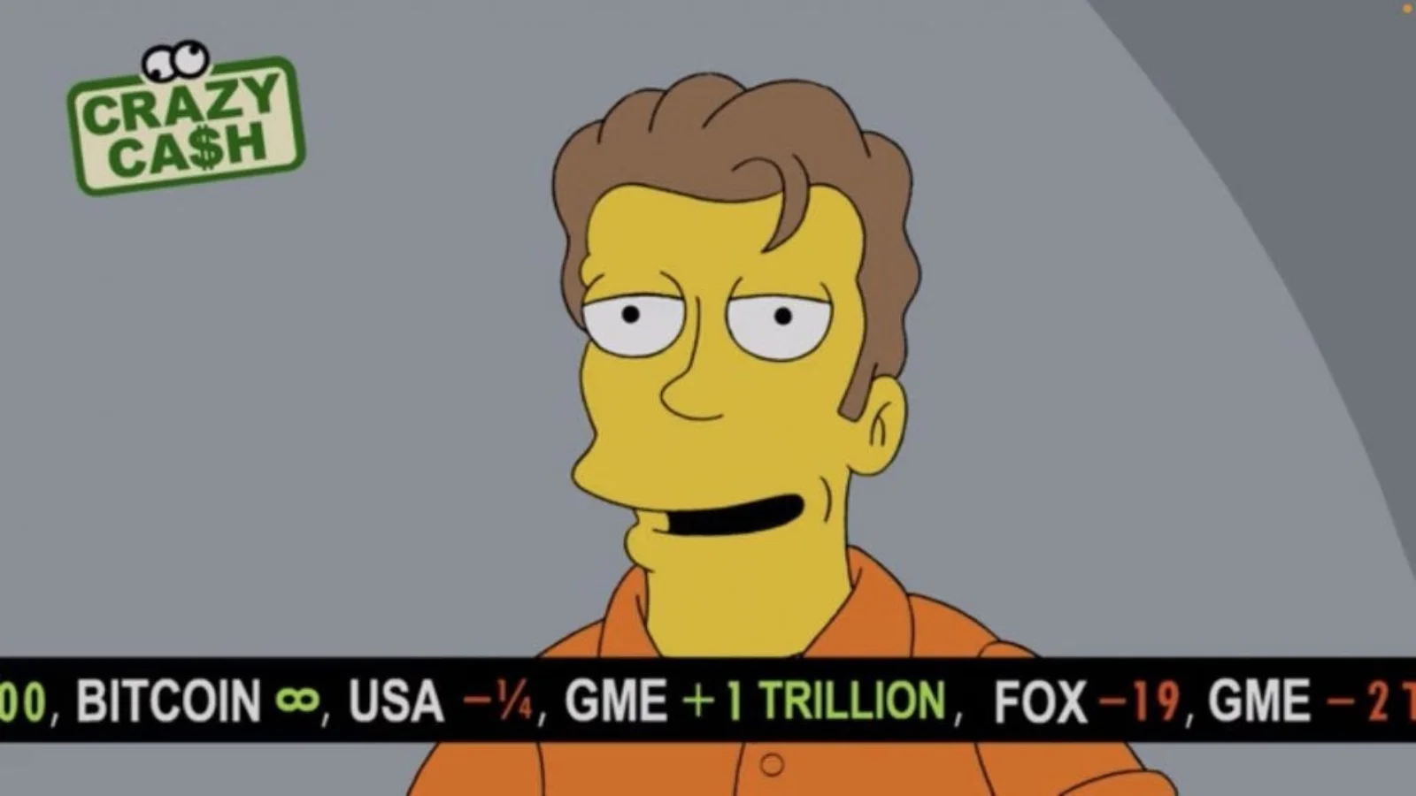 A photo of the Bitcoin event: The Simpsons Predict Infinite Bitcoin Price