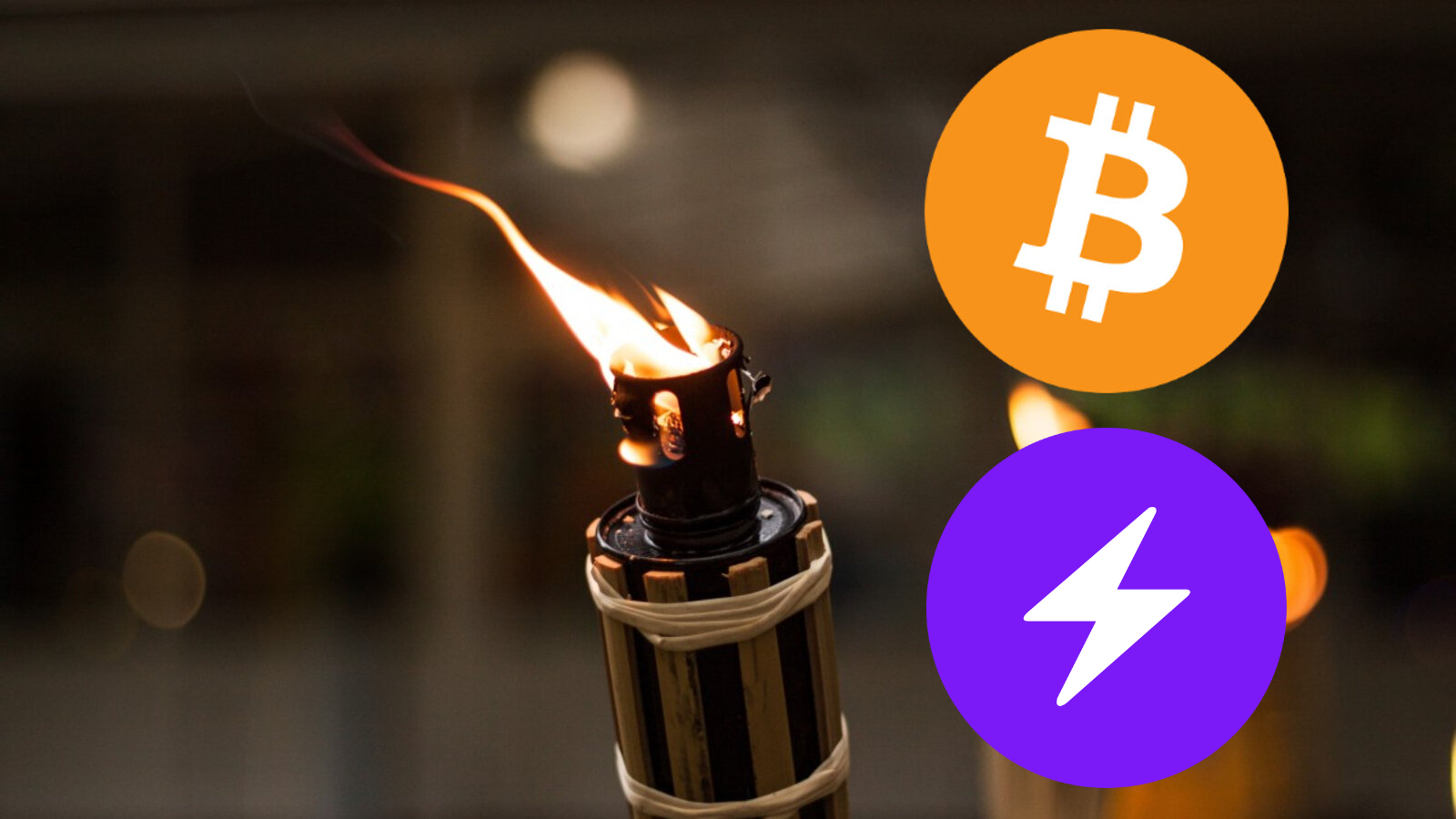 A photo of the Bitcoin event: The lightning network torch: a bitcoin community experiment