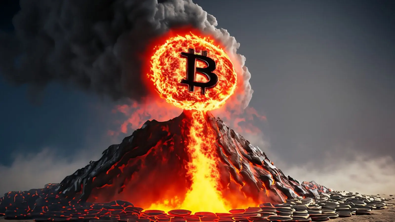 A photo representation of the Bitcoin event, El Salvador launch the first bitcoin mining pool run entirely on geothermal energy