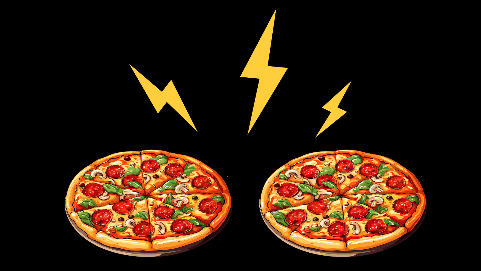 A photo representation of the Bitcoin event, Lightning pizza day: paying homage to the famous bitcoin pizza day