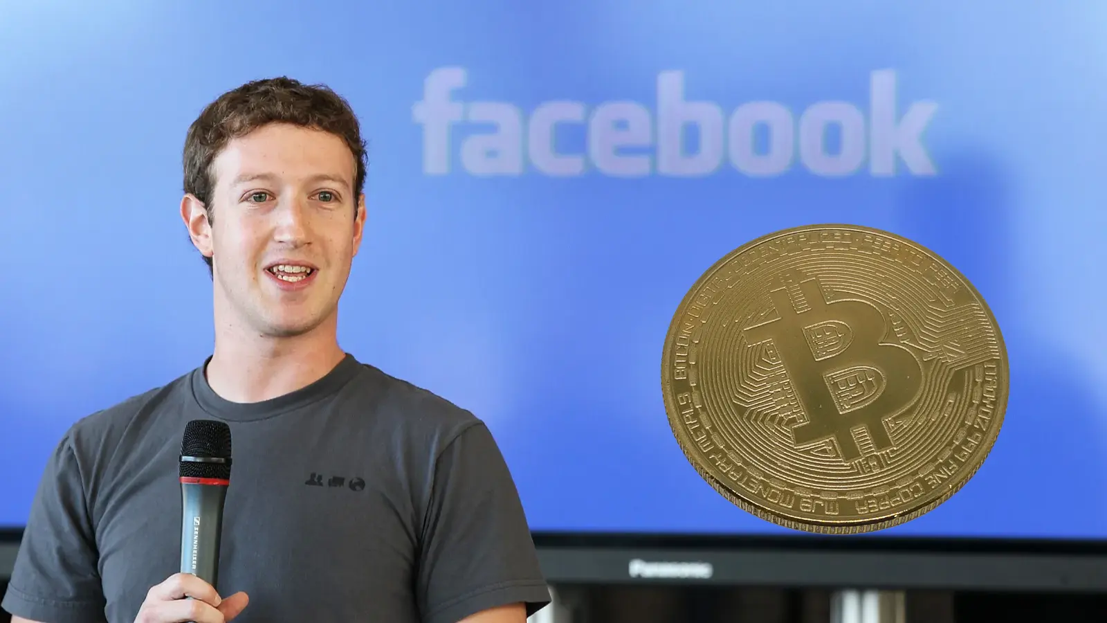 A photo representation of the Bitcoin event, Facebook announces ban on all crypto related advertisements