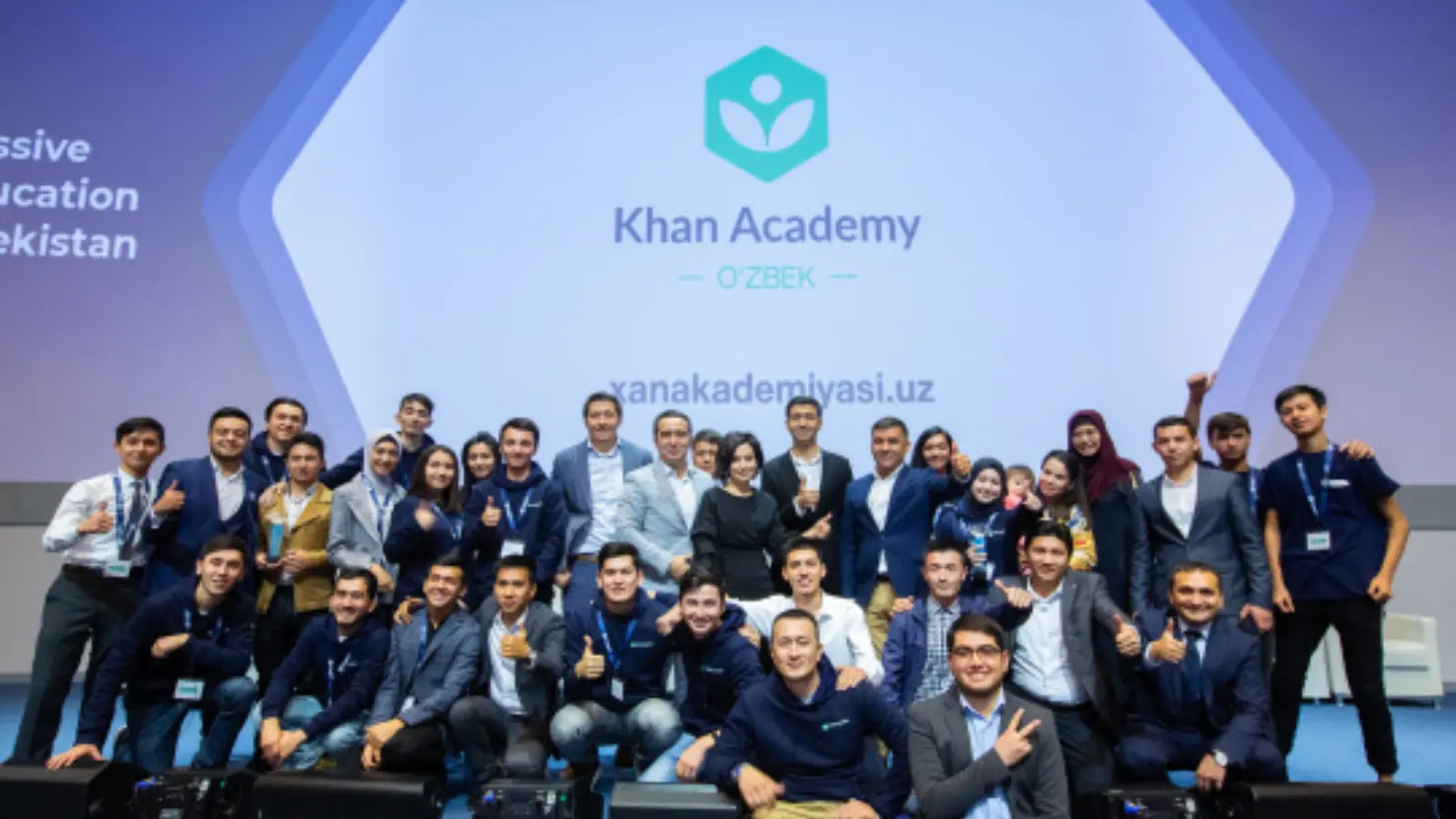 A photo of the Bitcoin event: Khan academy become the first online education company to accept bitcoin payments