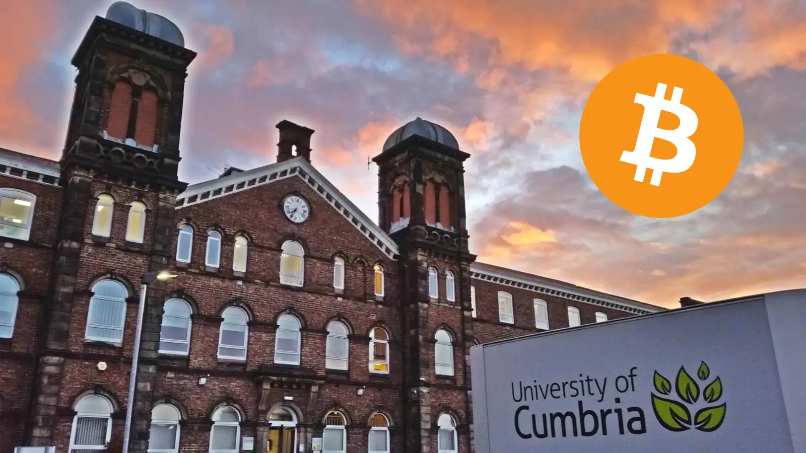 A photo of the Bitcoin event: The University of Cumbria, becomes the first British university to accept Bitcoin payments for tuition fees