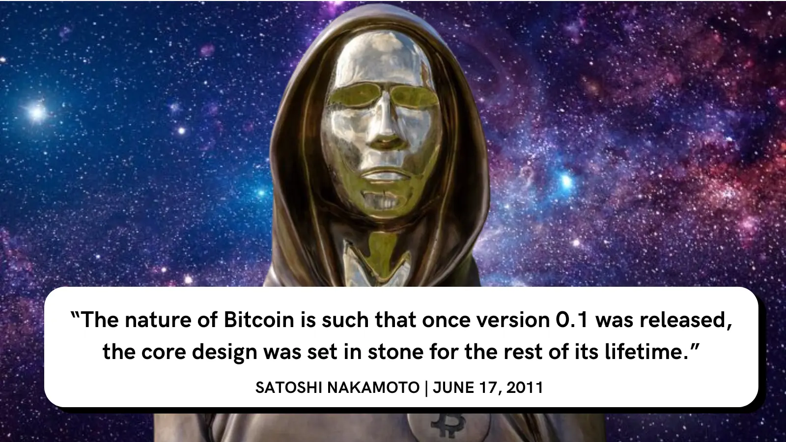 A photo representation of the Bitcoin event, Bitcoin creator, Satoshi Nakamoto discusses the nature of bitcoin development on the bitcoin talk forum