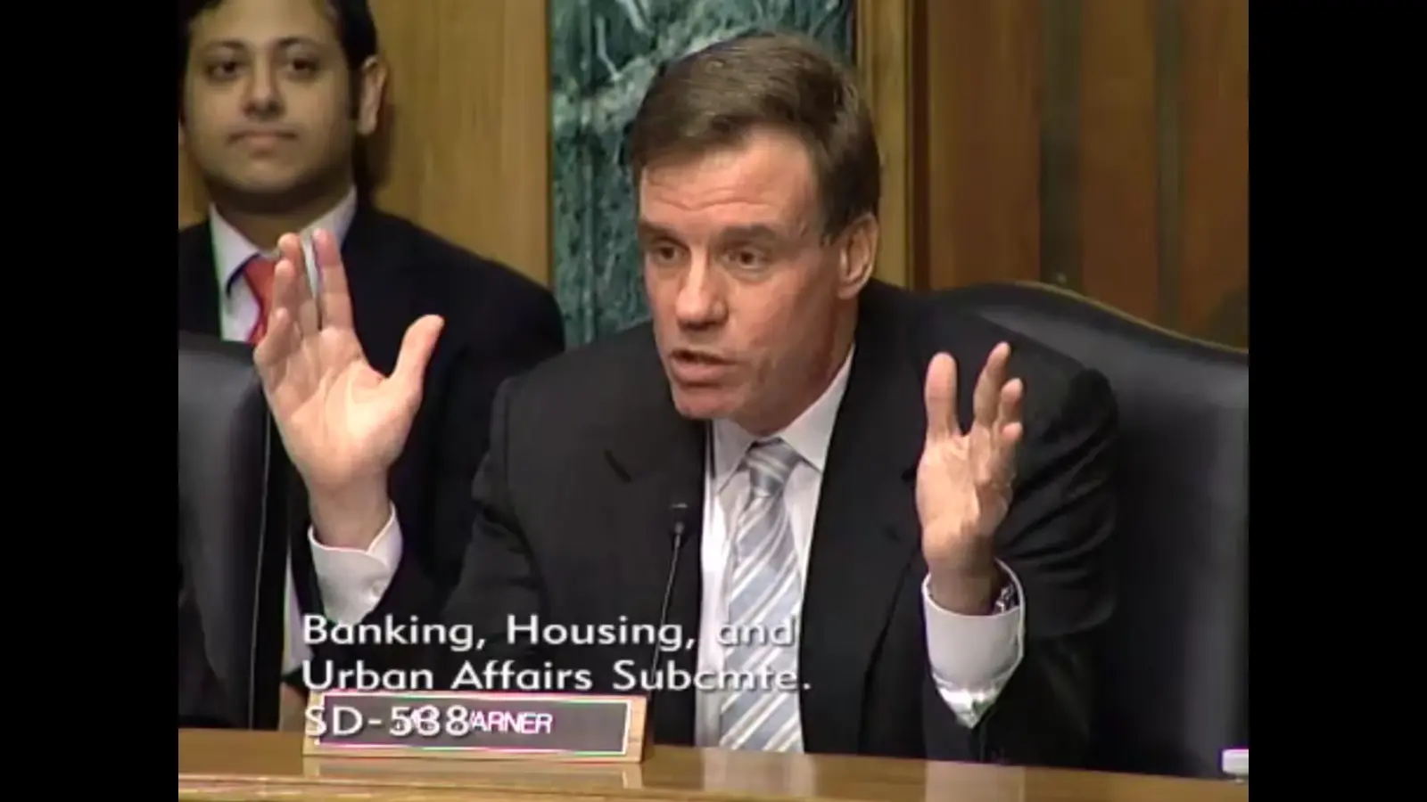 A photo of the Bitcoin event: The US Senate Banking Committee debates Bitcoin following Silk Road arrests