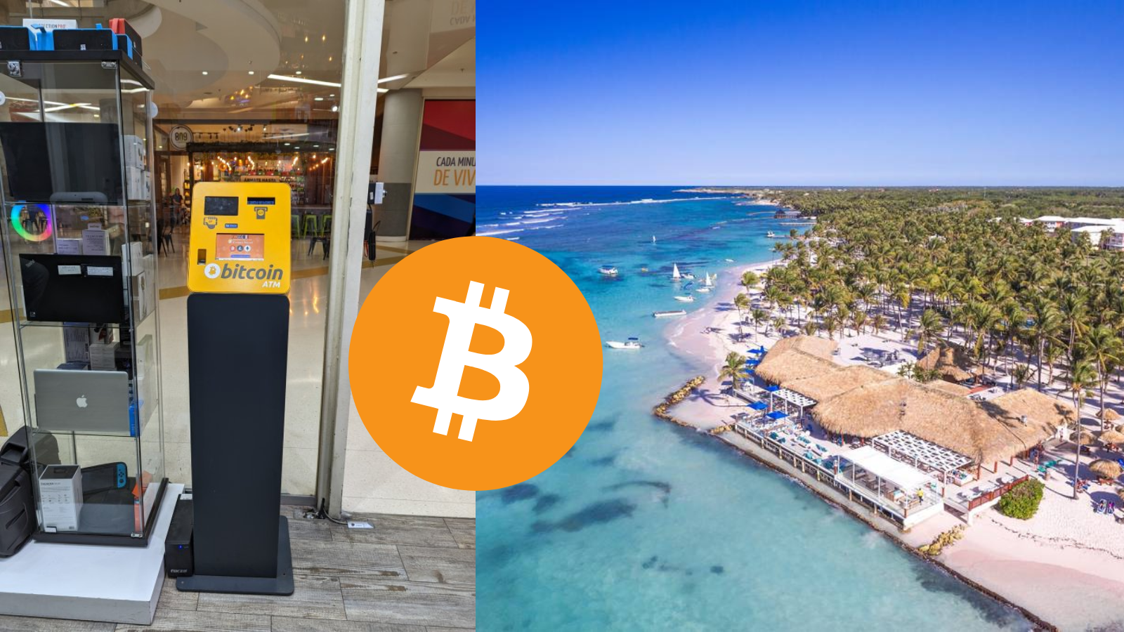 A photo of the Bitcoin event: The first Bitcoin ATM in the Dominican Republic launches