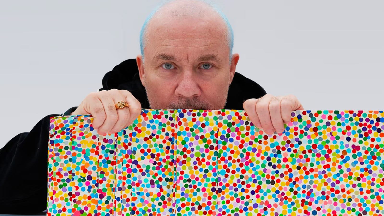 A photo of the Bitcoin event: Damien Hirst begins accepting Bitcoin for paintings