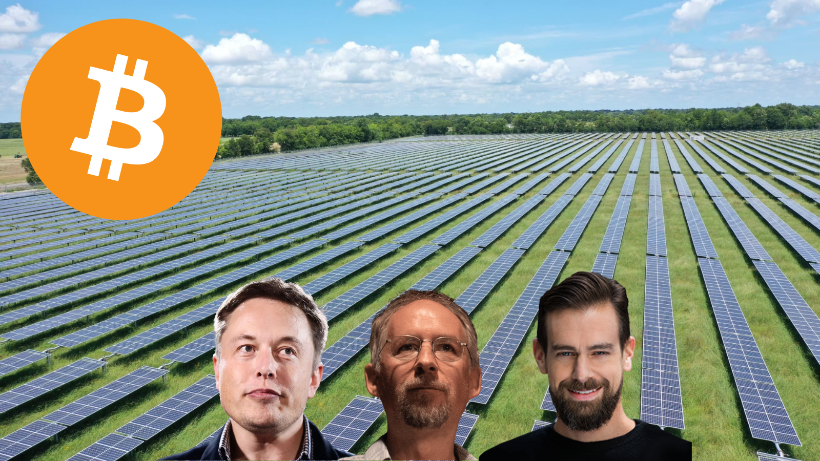 A photo of the Bitcoin event: Tesla, Block and Blockstream teamed up to mine bitcoin using solar power in Texas