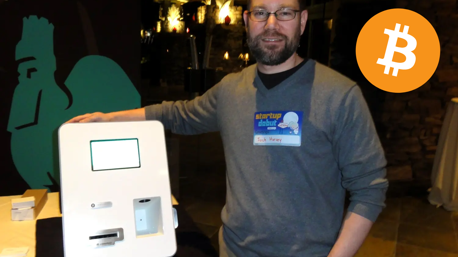 A photo of the Bitcoin event: New York gets its first Bitcoin ATM