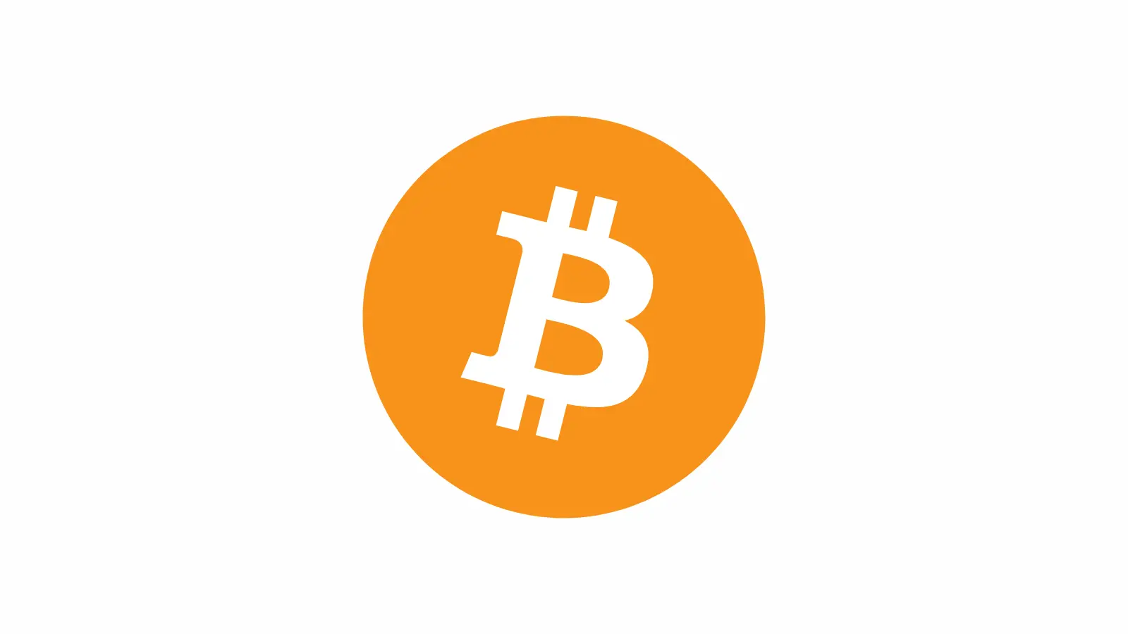 A photo representation of the Bitcoin event, The iconic orange Bitcoin logo was created